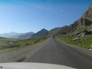 Road to Qandil (during an earlier visit, last March) 